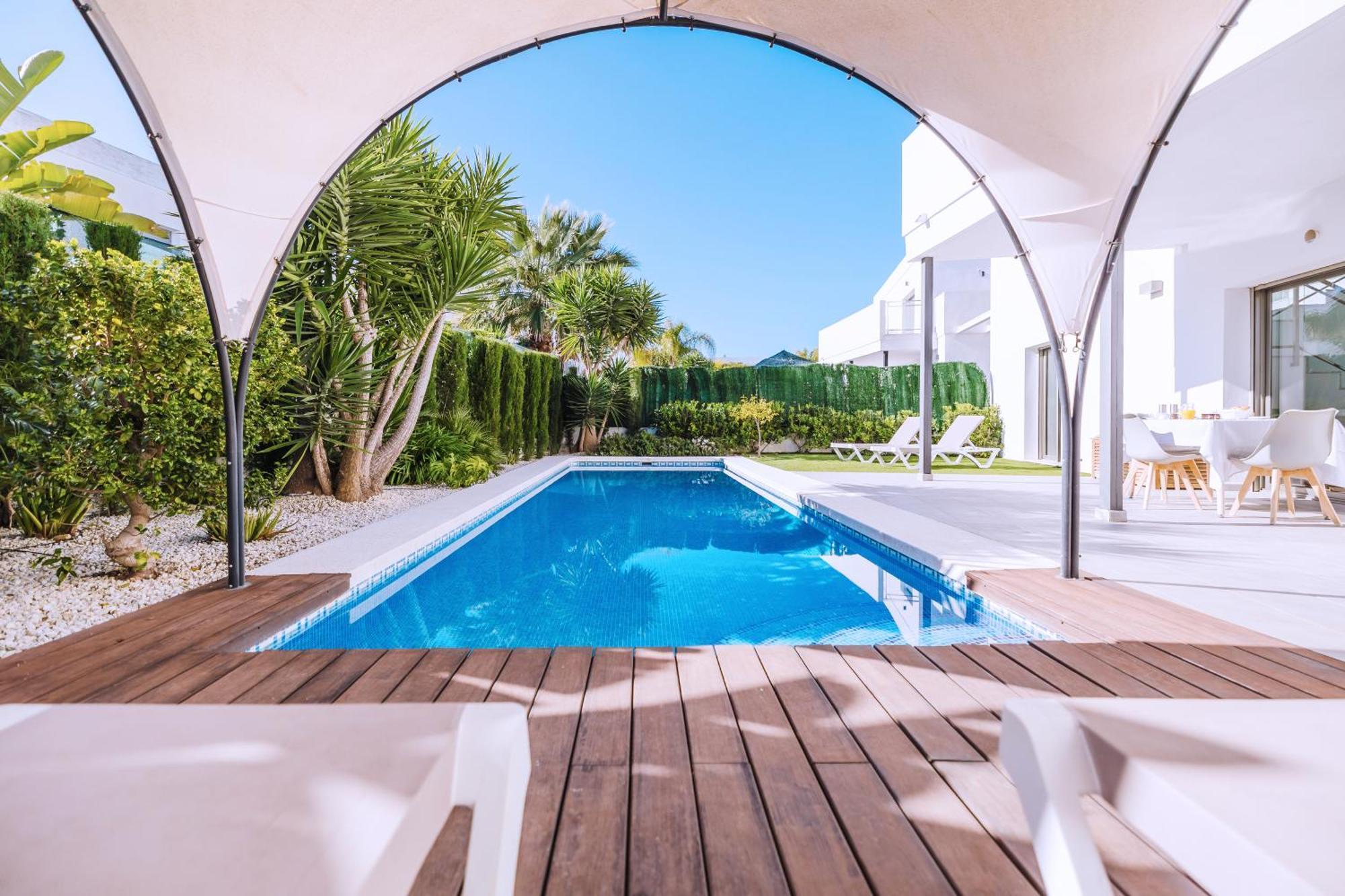 Casa Coco Stylisches Beachhouse Mit Pool & Sundeck Els Poblets Denia Zewnętrze zdjęcie