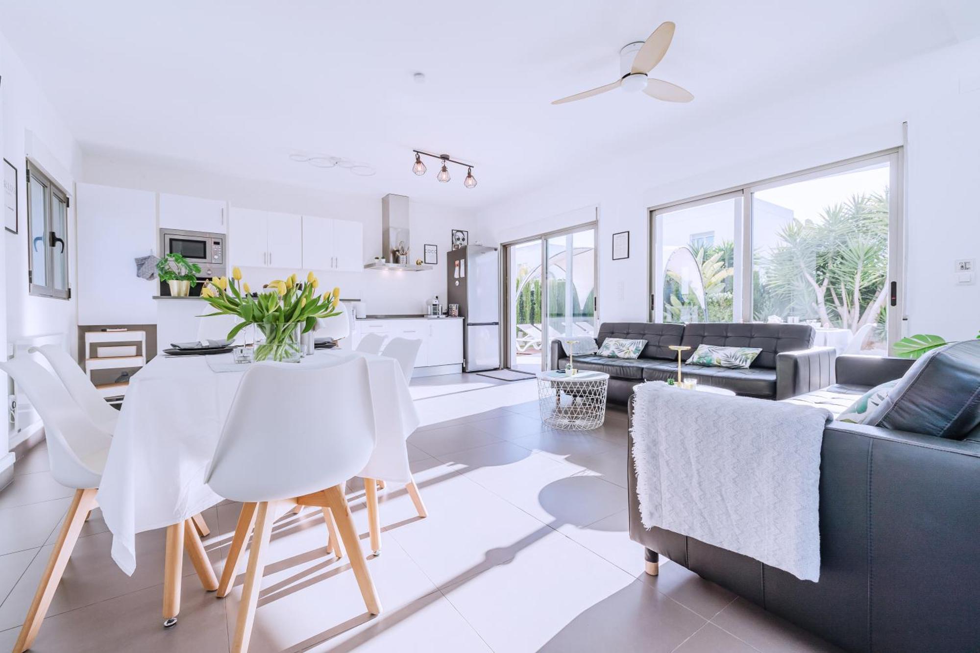 Casa Coco Stylisches Beachhouse Mit Pool & Sundeck Els Poblets Denia Zewnętrze zdjęcie